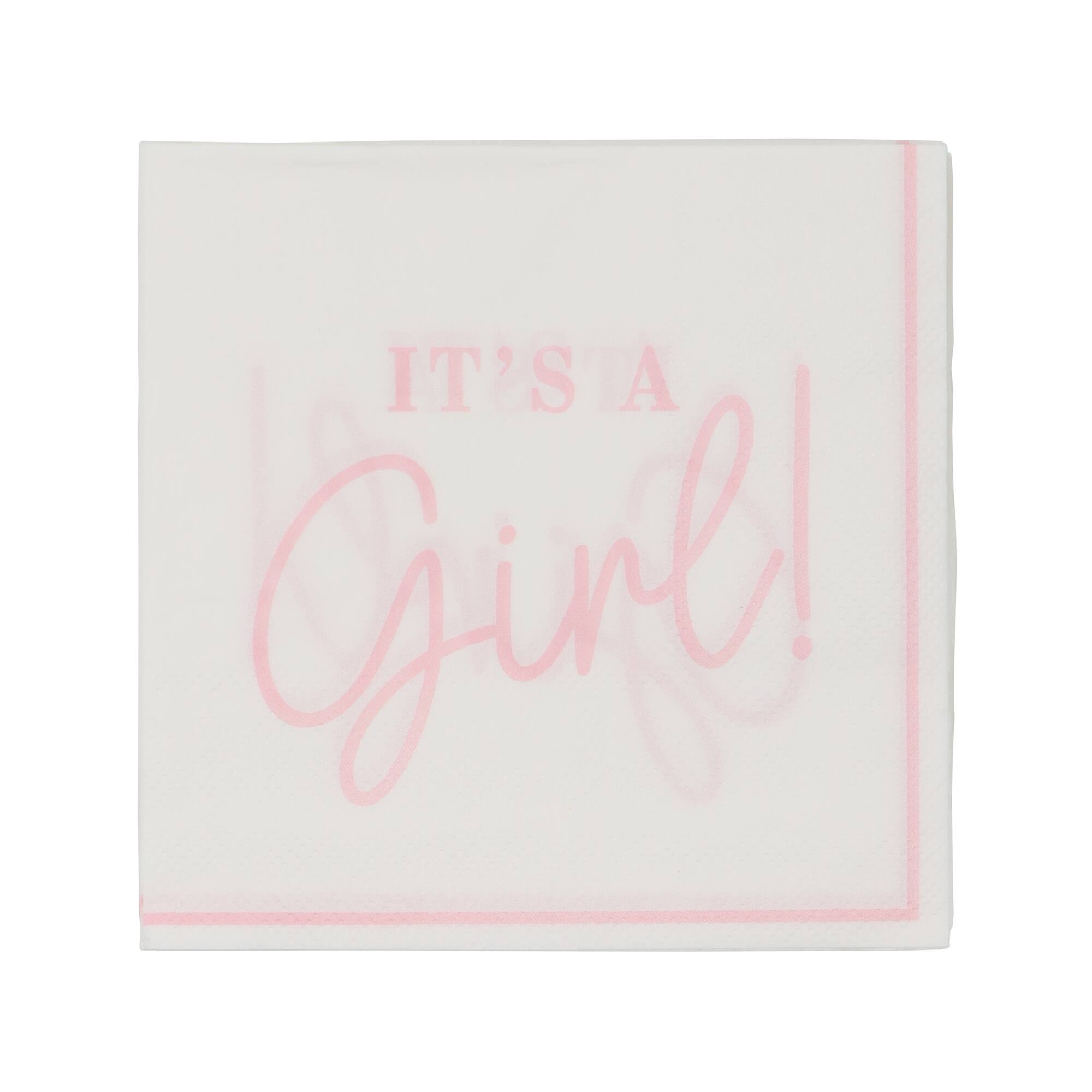 It's a Girl Beverage Napkins, 20ct. by Celebrate It™